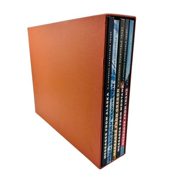 Message from the States Series by M. J. Murdock, Set of 5 Books & Box VTG Books - Picture 5 of 16